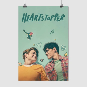 Постер Коли завмирає серце, Heartstopper, A3 42×28 см (id6525)