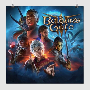 Постер Брама Балдура 3, Baldur's Gate 3, A3 30×30 см (id6518)