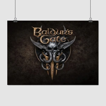 Постер Брама Балдура 3, Baldur's Gate 3, A3 30×42 см (id6110)
