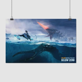 Постер Субнаутика, Subnautica: Below Zero, A3 26×42 см (id6515)