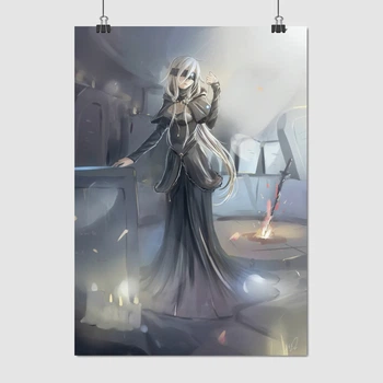 Постер Тёмные души, Dark Souls, Fire Keeper, A3 42×30 см (id3134)