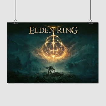 Постер Елденське кільце, Elden Ring, плакат для геймера, A3 28×42 см (id4685)