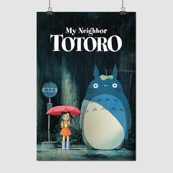 Постер Мій сусід Тоторо, Міядзакі Хаяо, Totoro (1988), A3 42×28 см (id6553)