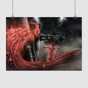 Постер Темні душі, Dark Souls, A3 30×42 см (id1550)