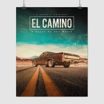 Постер Эль Камино: Во все тяжкие, El Camino: A Breaking Bad Movie, A3 37×30 см (id4486)