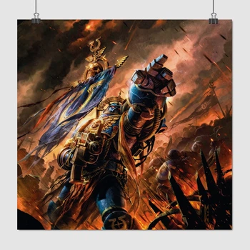 Постер Вархаммер 40000, Ультрамарин, Warhammer 40000, A3 30×30 см (id1327)