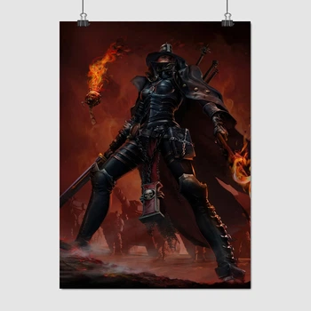 Постер Вархаммер 40000, Inquisitor Adrastia, Warhammer 40000, A2 60×43 см (id1994)