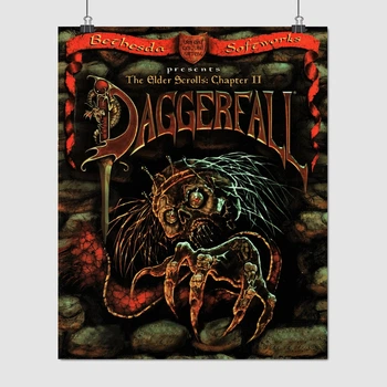 Постер Стародавні сувої 2: Даггерфолл, The Elder Scrolls II: Daggerfall (1996), A3 37×30 см (id6580)