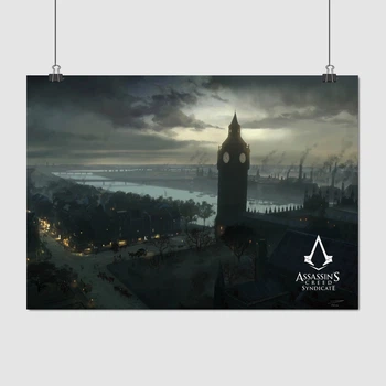 Постер Кредо ассасина: Синдикат, Лондон, Assassin's Creed Syndicate, A3 30×42 см (id0076)