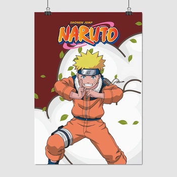 Постер Наруто, Naruto, A3 42×30 см (id5014)