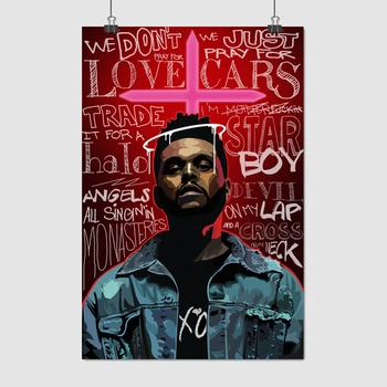 Постер The Weeknd, A3 42×28 см (id5776)