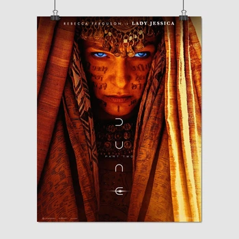 Постер Дюна 2, Леді Джессіка, Ребекка Фергюсон, Dune 2 (2024), A3 37×30 см (id6467)