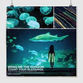 Постер Bring Me the Horizon, BMTH, Count Your Blessings (2006), A1 60×60 см (id6783)
