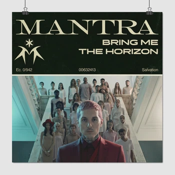 Постер Bring Me the Horizon, BMTH, Mantra, A3 30×30 см (id6785)
