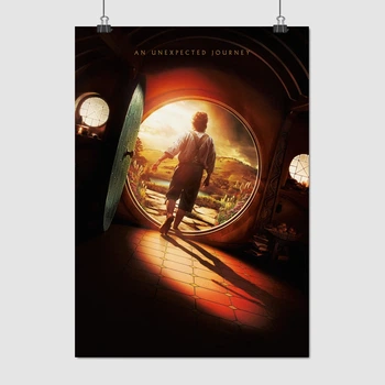 Постер Хоббит Бильбо начинает путешествие, Hobbit, Lord Of The Rings, A3 42×30 см (id2697)