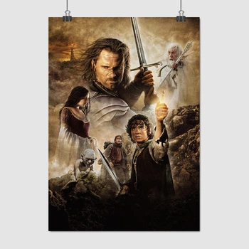 Постер Властелин колец, Возвращение короля, Lord Of The Rings: Return of the King (2003), A3 42×30 см (id0344)
