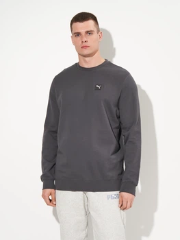 Свитшот на флисе мужской Puma Essentials Elevated 68825744 2XL Dusky Gray (4069157695961)