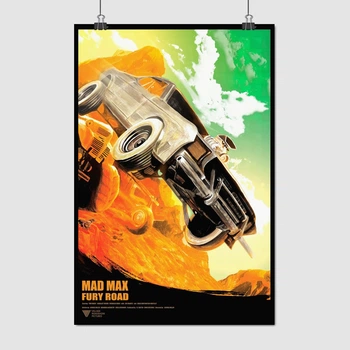 Постер Безумный Макс: Дорога ярости, Mad Max: Fury Road (2015), A3 42×28 см (id2557)