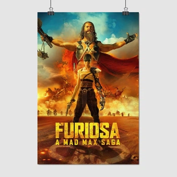 Постер Фуриоса: Хроники Безумного Макса, Furiosa: A Mad Max Saga (2024), A3 42×28 см (id6680)