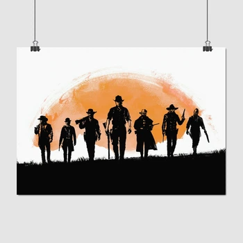 Постер Red Dead Redemption 2, RDR 2, A3 30×42 см (id2958)