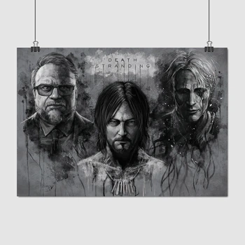 Постер Сэм Портер Бриджес, Дэдмен и Клифф, Death Stranding, A3 30×42 см (id1446)