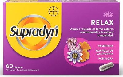Suplement diety Bayer Supradyn Relax 60 kapsułek (8470002137219)