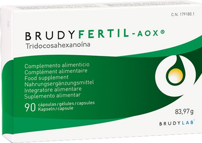 Suplement diety Brudylab Fertil-Aox 90 kapsułek (4260344398065)