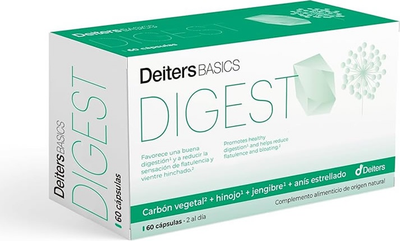 Харчова добавка Deiters Basics Digest 60 капсул (8430022002232)