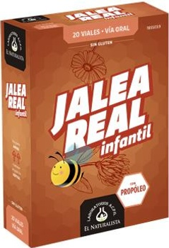 Suplement diety EL NATURALISTA Jalea Real Infantil 20 fiolek (8410914330032)