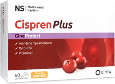 Suplement diety NS Cynfa Nutritional System Gineprotect Cispren Plus 60 tabletek (8470002101234)