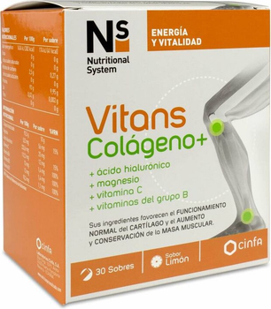 Suplement diety NS Cynfa Nutritional System Vitans Colageno+ 100 tabletek (8470001867063)