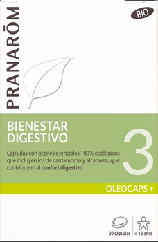 Suplement diety Pranarom Bienestar Digestivo 30 kapsułek (5420008527944)