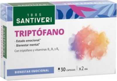 Suplement diety Santiveri Triptofano 30 kapsułek (8412170046658)