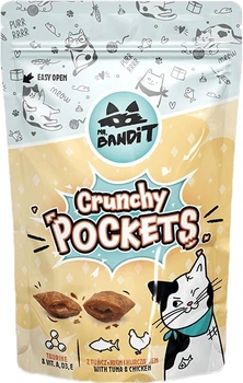 Ласощі Mr. Bandit Хрусткі подушечки тунець і курка для котів 40 г (5902414209794)