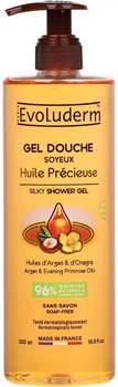 Гель для душа Evoluderm Precious Oil Silky Shower Gel с ценными маслами 500 мл (3760100683479)