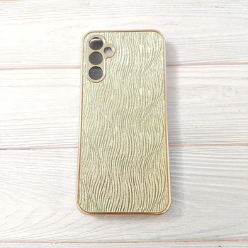 Чехол Luxury Glitter для Samsung Galaxy A24 / A245 Gold