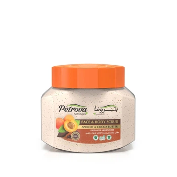 Скраб для тіла Petrova Naturals Apricot & Cocoa butter 500 мл (PBS20222)