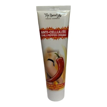 Антицеллюлитный крем для тела Top Beauty Anti-Cellulite Chili Pepper Cream с перцем чили