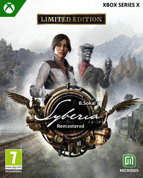 Гра XSX Syberia Remastered - Limited Edition (Blu-ray диск) (3701529518164)