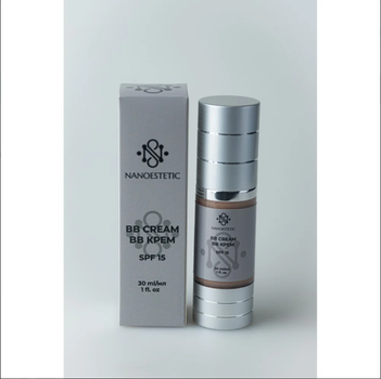 Крем ВВ с SPF15 30 мл Nanoestetic