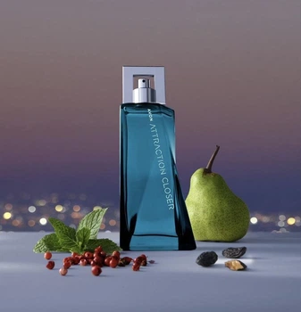 Avon Туалетна вода Attraction Closer для нього, 75 мл. Аромат для чоловіків