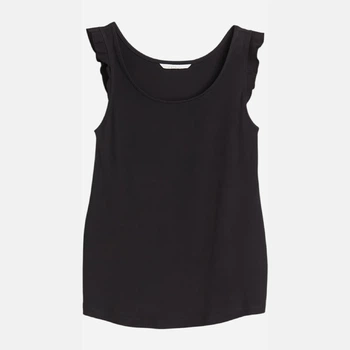 Майка для вагітних жіноча H&M 1075656001c33 M Чорна (KC1000000052772)