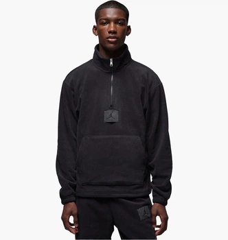 Кофта Air Jordan Essentials Winterized Fleece Half-Zip Black