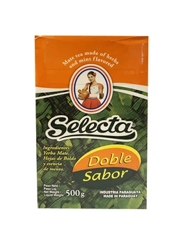 Чай Йерба Мате Selecta Двойной аромат (Doble Sabor) 500 г К575/500