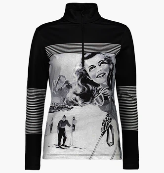 Кофта Cmp Sweat Black/White 30L0396-22Yf 38