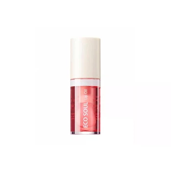 Масло для губ The Saem Eco Soul Lip Oil Berry с экстрактом вишни | интенсивное увлажнение, питание и сияющий глянцевый блеск