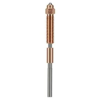 Сопло Creality Ender-3 V3/ K1C/ K1 Max, 0.4мм, закаленная никелированная сталь