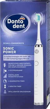 Звуковая электрическая зубная щетка Donto Dent Sonic Power 4 режима с датчиком давления для отбеливания массаж десен и защита от кариеса электрощетка от налета