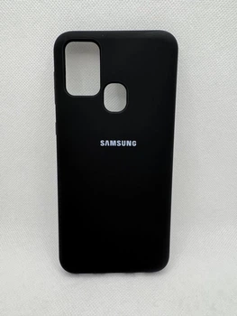 Чохол Silicone Cover Full для Samsung Galaxy M31 Чорний