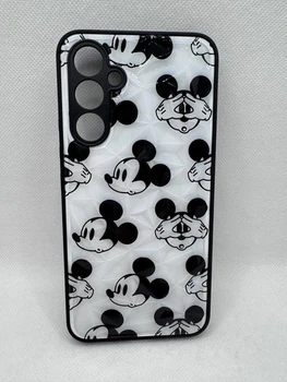 Чохол Кристал Бренд для Samsung Galaxy A54 Mickey Mouse Білий